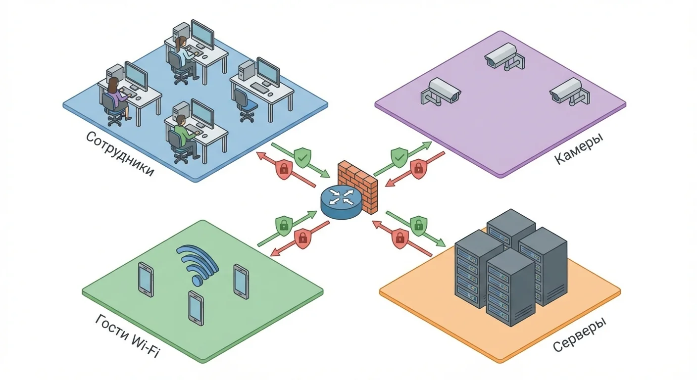 Network segmentation: practical VLAN design and access rules | GSE