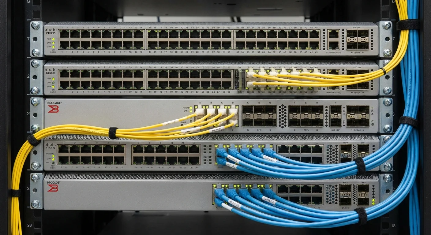 Сеть хранения для СХД: iSCSI, FC или NVMe-oF без мифов | GSE
