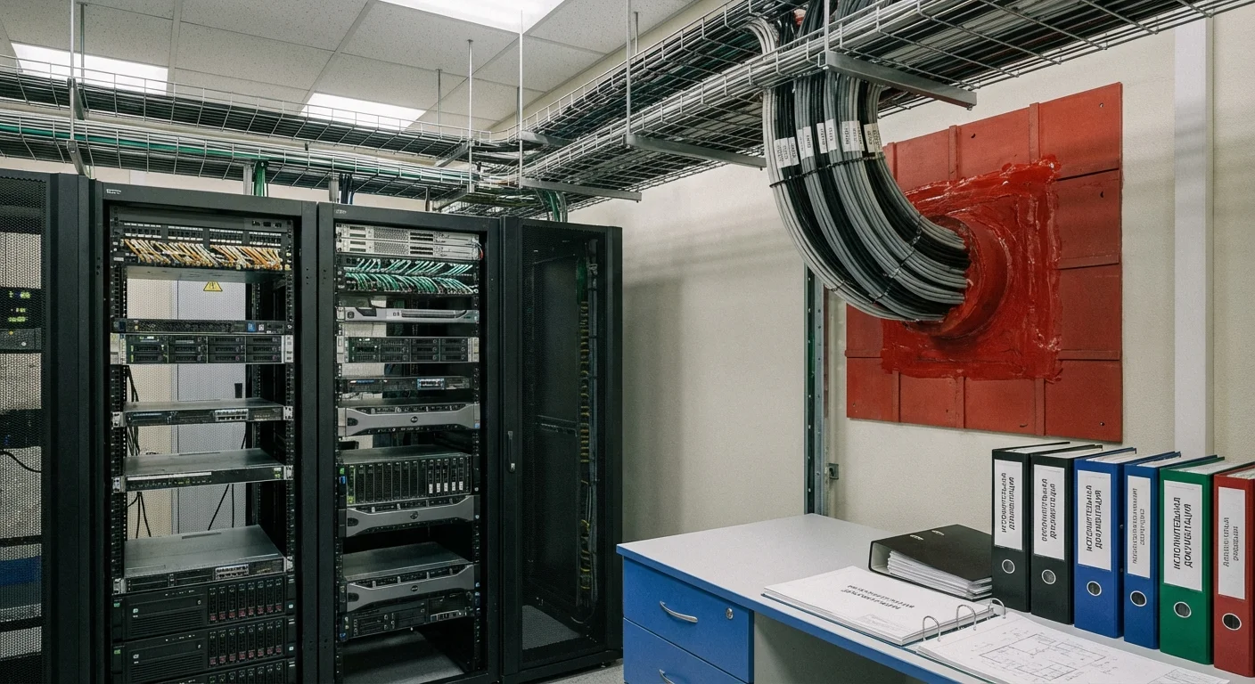 Computer Room Fire Protection Server Room Fire Safety: Penetrations, Materials, Documentation | GSE