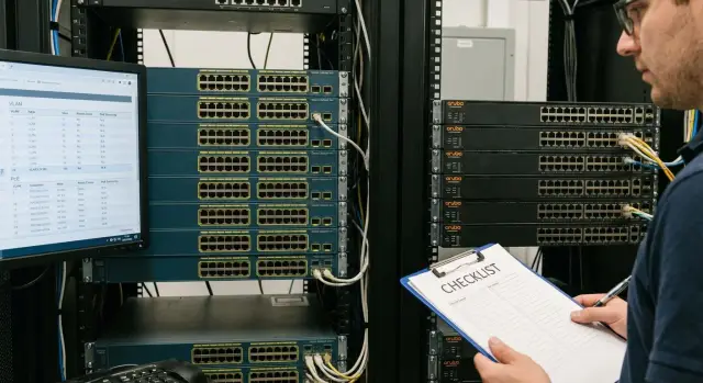 Миграция с Cisco Catalyst на Aruba CX: перенос VLAN, PoE и QoS