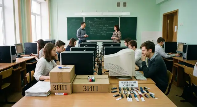 Восстановление компьютерного класса после сбоя за 4-6 часов