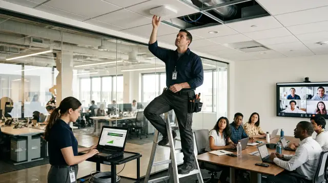 Where does UniFi top out in a 100-person office?