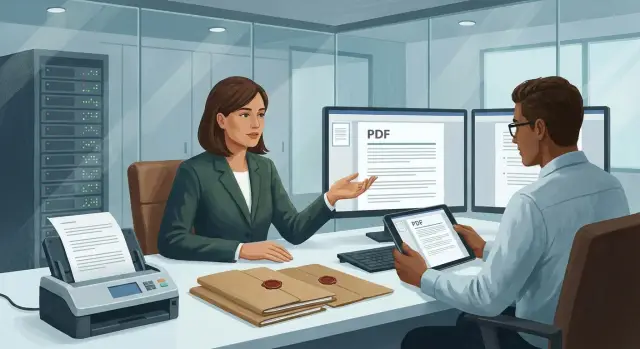 Workflow согласования PDF в закрытом контуре: выбор редактора