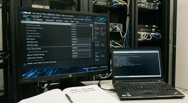 Логирование событий UEFI: минимальный перечень для расследований