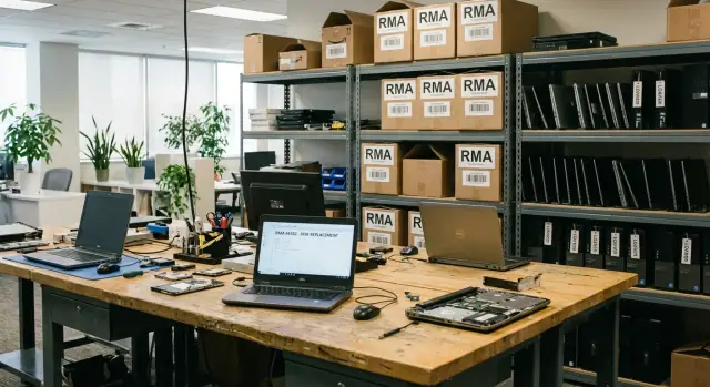 RMA-процесс в компании: учет гарантий и подменный фонд