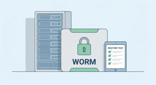 Иммутабельные резервные копии и WORM: проверяем восстановление