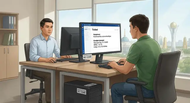 Service Desk и учет оборудования: автоподстановка конфигурации