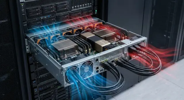 Как выбрать сервер для ИИ: GPU, PCIe, питание, охлаждение