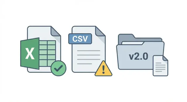 Интеграция через CSV и Excel: надежная схема и ошибки