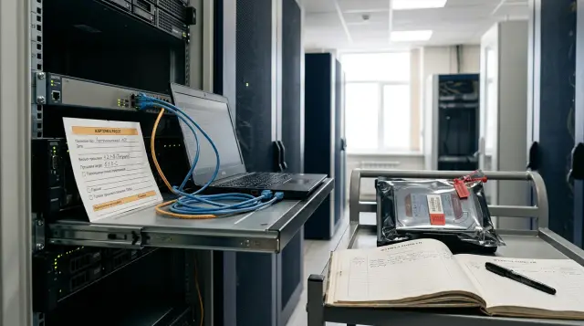 Updating equipment without internet access