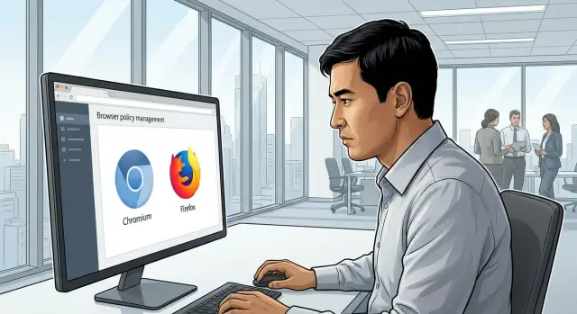 Управление расширениями браузера в компании: политики Chromium и Firefox