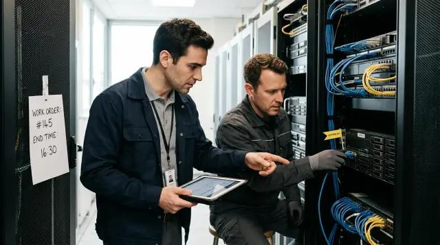 How should you manage contractor access to infrastructure?