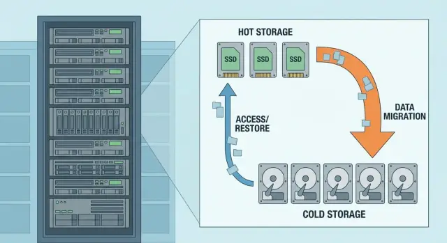 NetApp FAS для файловых сервисов и архива: уровни и политика