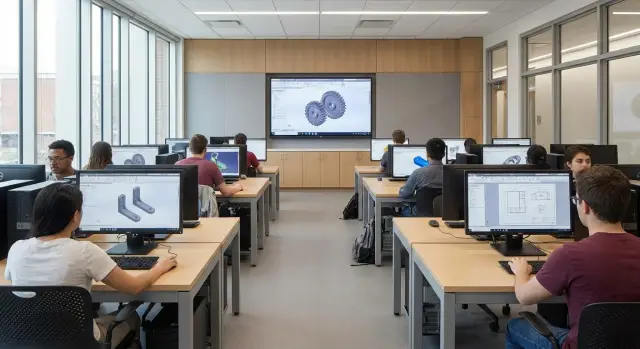 Компьютеры для инженерных программ в колледже: база для CAD