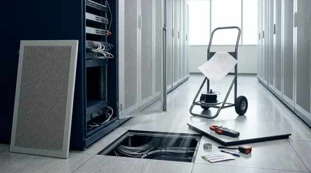 A 40 kW rack in an existing server room
