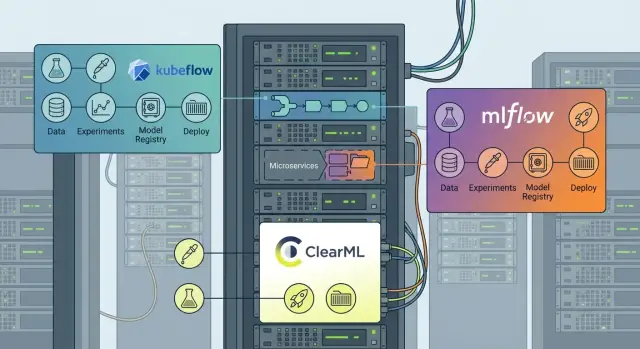 MLOps on-prem: выбор Kubeflow, MLflow или ClearML для команды