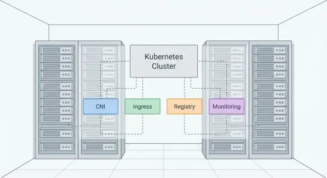 Минимальная архитектура Kubernetes on-prem без подписок