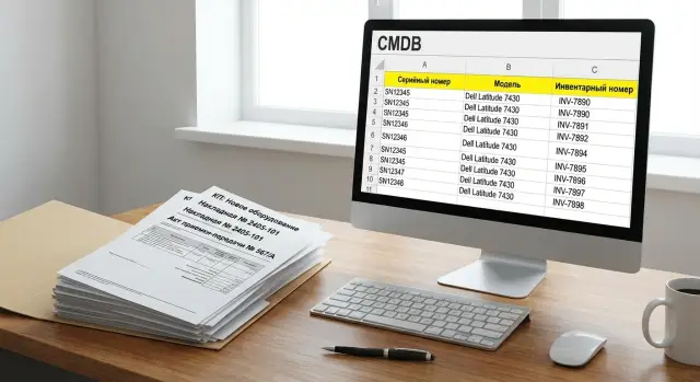 Сквозной учет серийных номеров: от КП до CMDB без ошибок