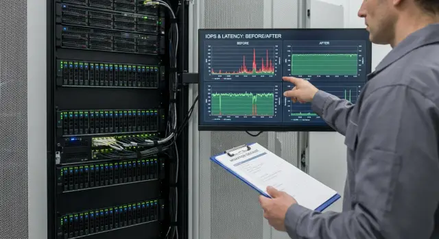 Миграция на HPE Nimble AF Series: подготовка и cutover