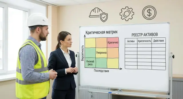 Реестр критичности активов: методика для ТОиР и запасов