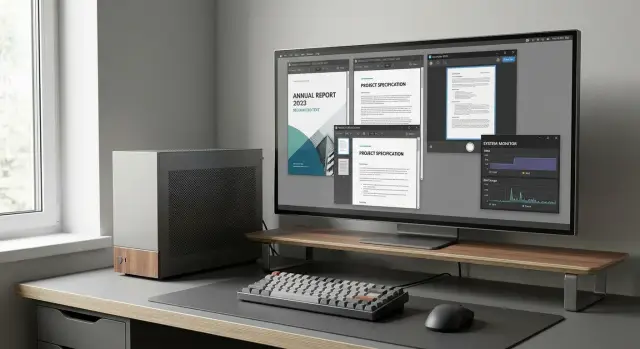 ПК для массовой обработки PDF и OCR: RAM, SSD и temp
