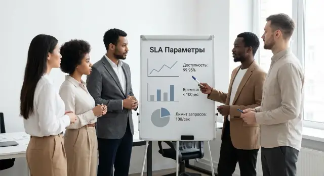 SLA для внутреннего чат-бота: измеримые метрики и исключения