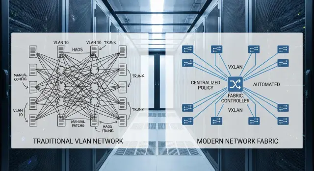 Cisco ACI или традиционная сеть VLAN: когда нужна фабрика