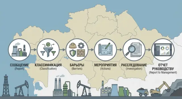 Учет HSE-инцидентов в одной системе: от сообщения до расследования
