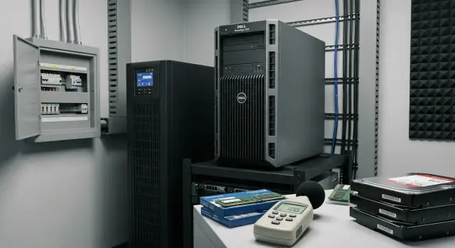 Dell PowerEdge T550 для офисной серверной: питание, шум, апгрейд