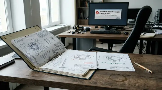 SolidWorks PDM or a shared folder for design files