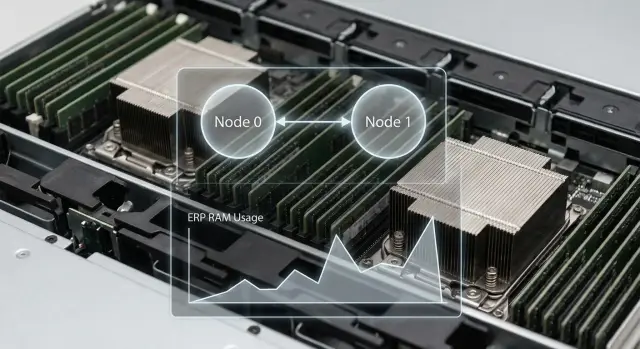 Серверы для ERP с высокой нагрузкой на память: RAM и NUMA