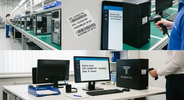 Трассируемость партии техники: как вести учет без путаницы