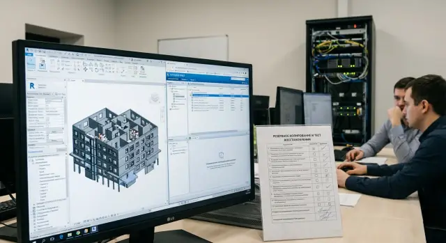 Резервное копирование Revit и Vault: что бэкапить и как тестировать