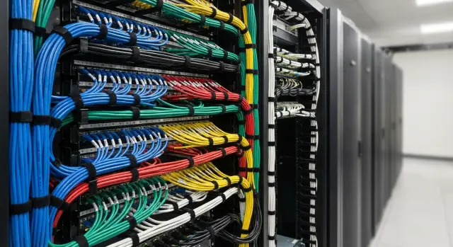 Кабель-менеджмент в стойке: порядок, цвет и быстрый сервис
