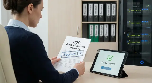 Управление SOP и подтверждение ознакомления сотрудников: практика