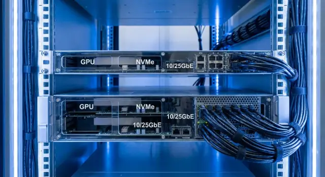 1U или 2U сервер на 3-5 лет: запас под GPU и NVMe