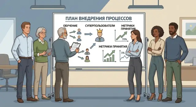 Управление изменениями при внедрении системы: план обучения