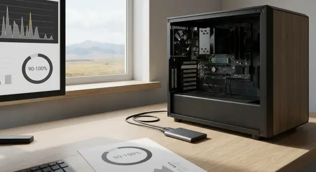 Деградация производительности SSD при заполнении диска: тест и правила