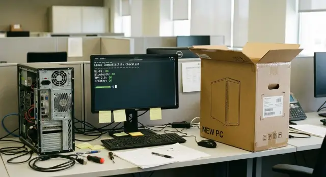 Совместимость ПК с Linux при закупке: драйверы и прошивки