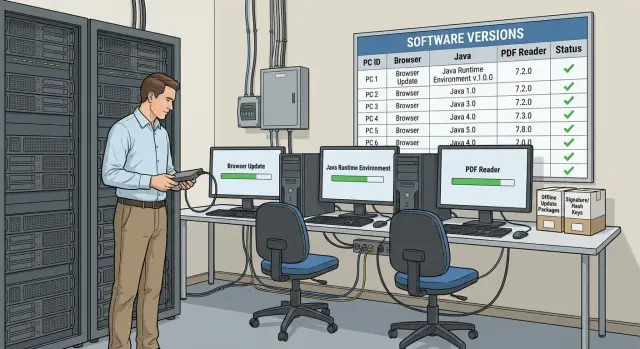 Патч-менеджмент стороннего ПО без SCCM: офлайн и контроль