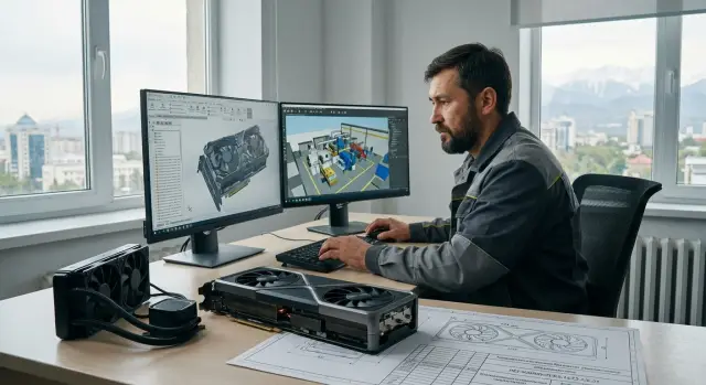 Рабочая станция для CAD/CAE: выбор для GIS и 3D без ошибок