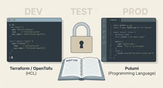 Terraform vs Pulumi: выбор IaC для ИБ и разделения окружений