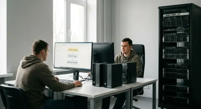 Стандартизация развертывания рабочих мест: golden image пошагово