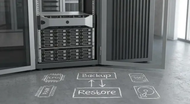 Сервер для бэкап-репозитория: CPU, RAM, диски и restore