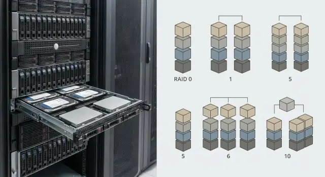 Уровни RAID для надежности данных: что выбрать под нагрузку