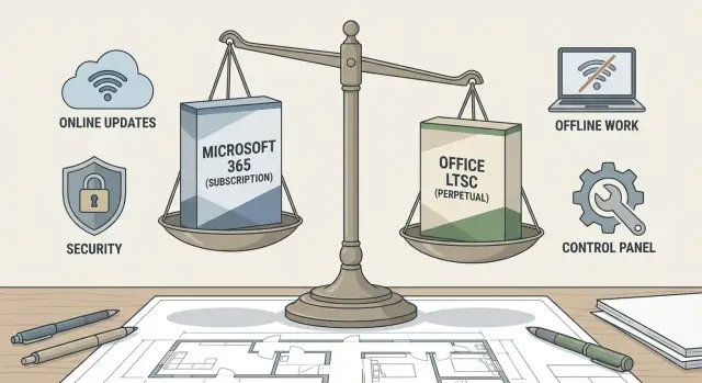 Microsoft 365 vs Office LTSC: выбор для госорганизаций