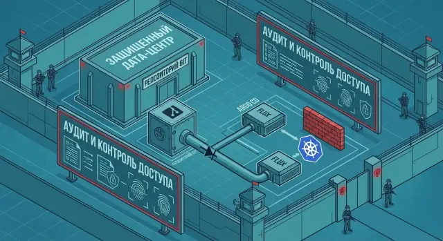 GitOps в закрытом контуре: Argo CD vs Flux для деплоя