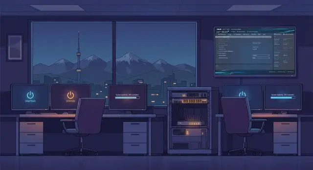 Wake-on-LAN в корпоративной сети: BIOS, коммутаторы и VLAN