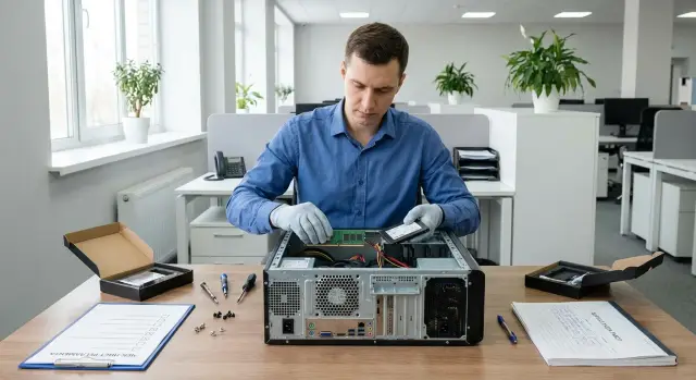 Гарантия при апгрейде силами ИТ-отдела: регламент RAM/SSD