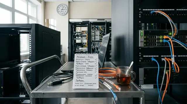 Moving a file server without stopping work